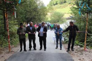 Nove odbojne ograje in prenovljene ceste