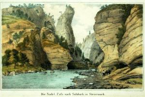 Skalni samotar Igla (Vir: arhiv Občine Luče)