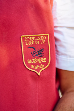 Streljanje z možnarji (Foto Janez Kotar)